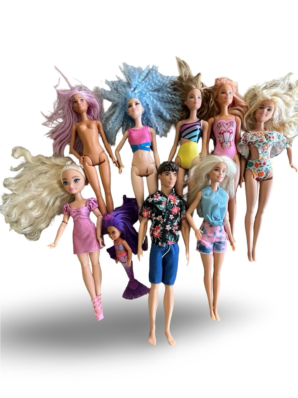 Barbie Lot of 9